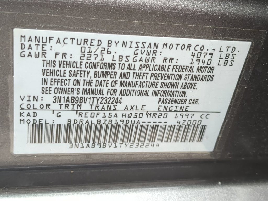 Certified 2026 Nissan Sentra S w/ Floor Mat Package FWD image 34
