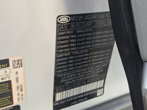 Used 2020 Land Rover Range Rover Autobiography AWD/4WD image 13