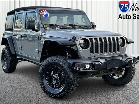 Used 2021 Jeep Wrangler Unlimited Sport w/ Technology Group AWD/4WD image 1
