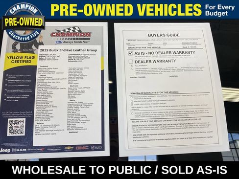 Used 2015 Buick Enclave Leather w/ Trailering Package AWD/4WD image 36
