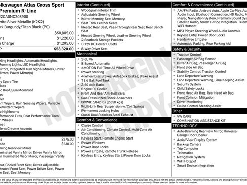 Used 2022 Volkswagen Atlas Cross Sport SEL Premium R-Line image 3