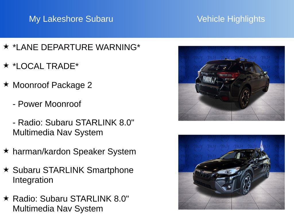 Certified 2022 Subaru Crosstrek 2.5i Limited w/ Moonroof Package 2 AWD/4WD image 7