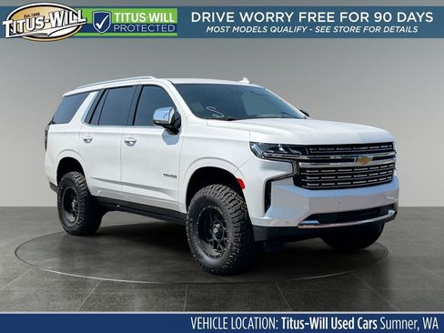 Used 2023 Chevrolet Tahoe Premier w/ Premium Package AWD/4WD image 1