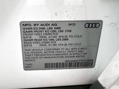 Certified 2023 Audi Q5 2.0T Premium w/ Convenience Package AWD/4WD image 36