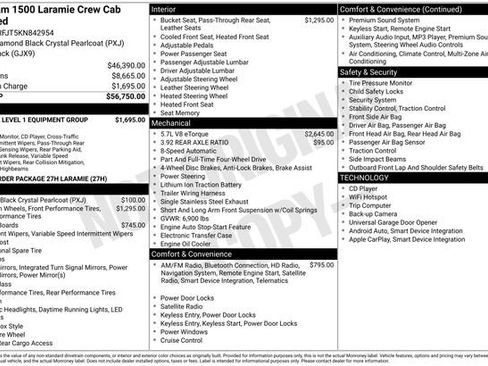 Used 2019 RAM 1500 Laramie image 9