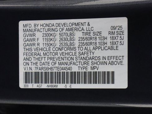 New 2026 Honda CR-V Sport-L image 24