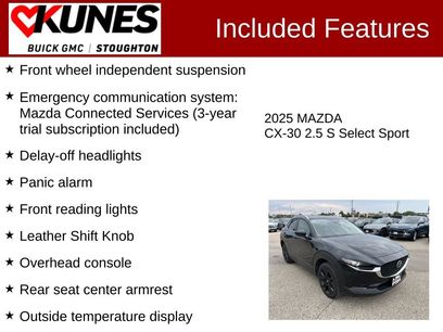 Used 2025 MAZDA CX-30 AWD 2.5 S w/ Select Sport Pkg