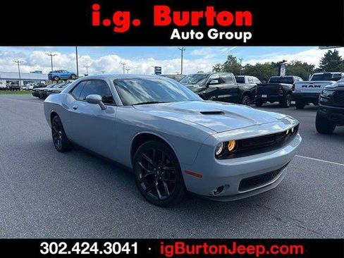 Certified 2021 Dodge Challenger SXT w/ Blacktop Package RWD image 1