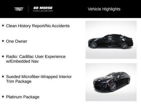 Used 2022 Cadillac CT5 V w/ Platinum Package AWD/4WD image 51