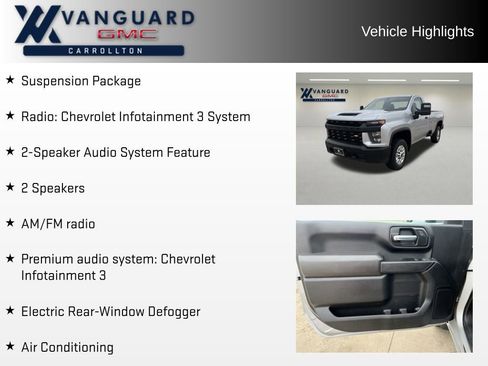 Used 2022 Chevrolet Silverado 2500 W/T w/ WT Fleet Convenience Package image 21