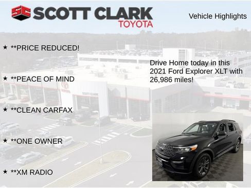 Used 2021 Ford Explorer XLT w/ Equipment Group 202A AWD/4WD image 8