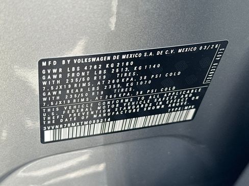New 2026 Volkswagen Tiguan SE FWD image 23