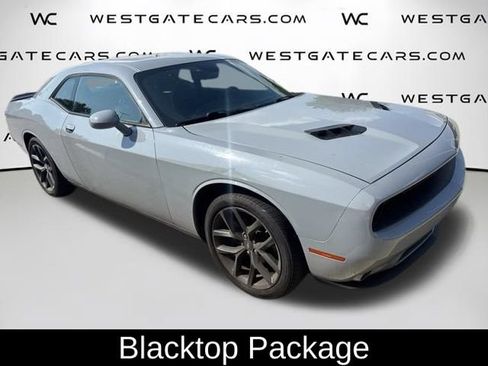 Used 2022 Dodge Challenger SXT w/ Blacktop Package RWD image 4