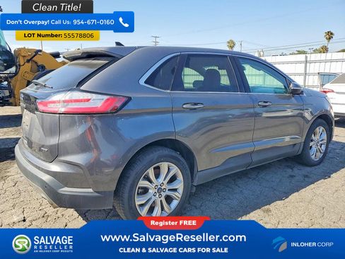 Used 2022 Ford Edge Titanium AWD/4WD image 4