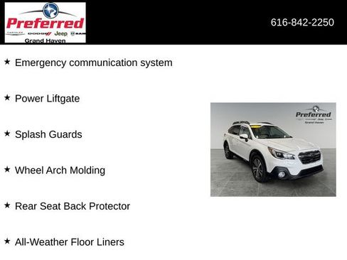 Used 2019 Subaru Outback 2.5i Limited w/ Protection Package #1 AWD/4WD image 12