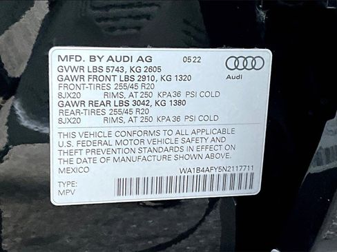 Used 2022 Audi SQ5 Premium Plus image 19