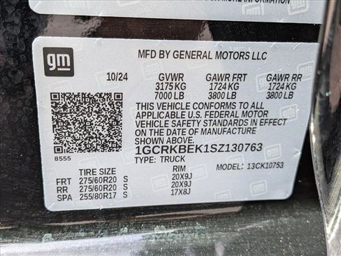Used 2025 Chevrolet Silverado 1500 Custom AWD/4WD image 22