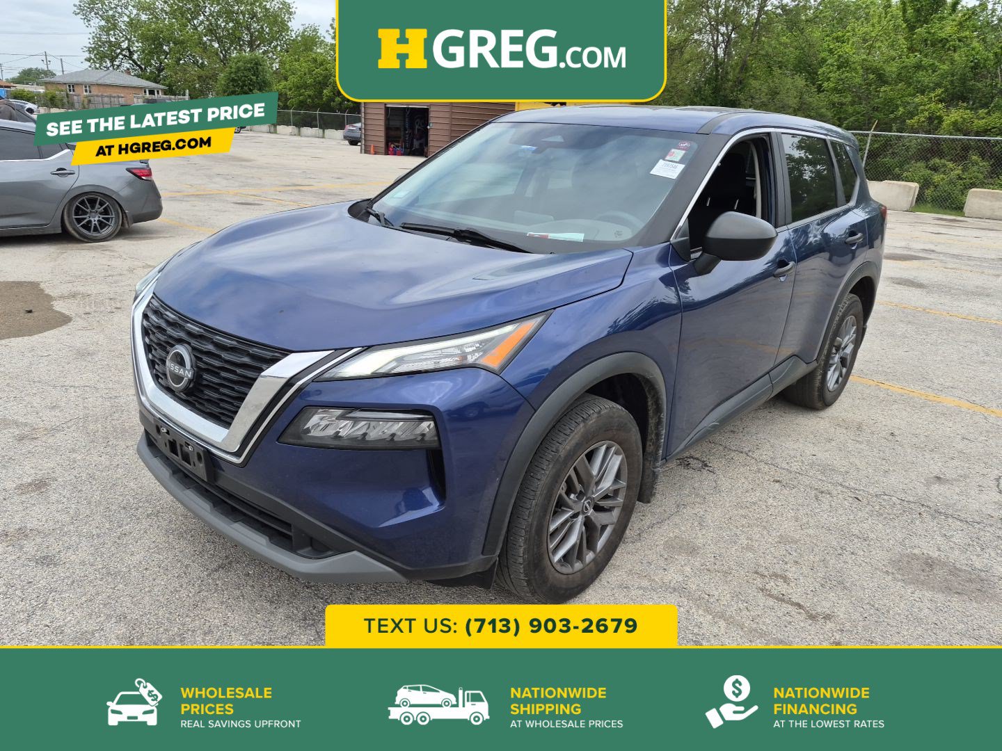 Used 2023 Nissan Rogue S AWD/4WD image 1
