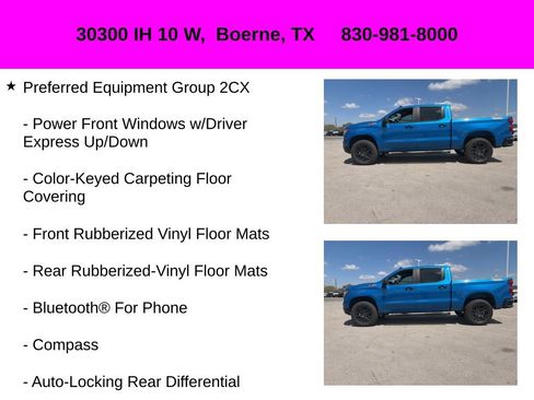 Used 2022 Chevrolet Silverado 1500 Custom Trail Boss w/ LPO, Dark Essentials Package image 16