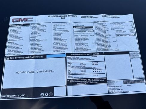 Used 2019 GMC Sierra 2500 4x4 Crew Cab w/ Sierra Convenience Package image 33