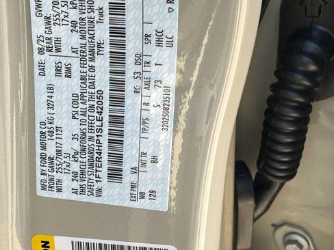 New 2025 Ford Ranger XLT w/ Equipment Group 301A High image 14