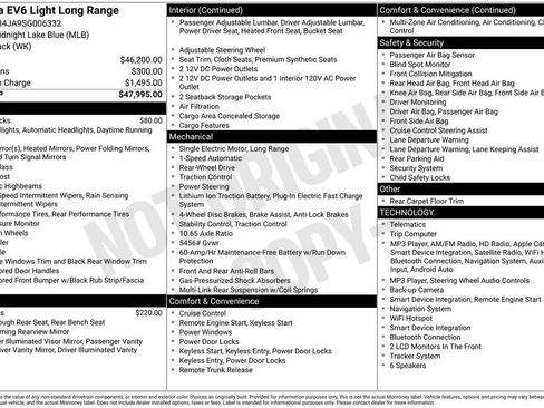 Used 2025 Kia EV6 Light RWD image 4