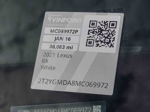 Used 2021 Lexus RX 450h F Sport w/ Cold Weather Package (CT) image 28