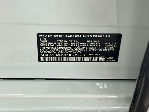 Used 2023 BMW X7 xDrive40i w/ Executive Package AWD/4WD image 21