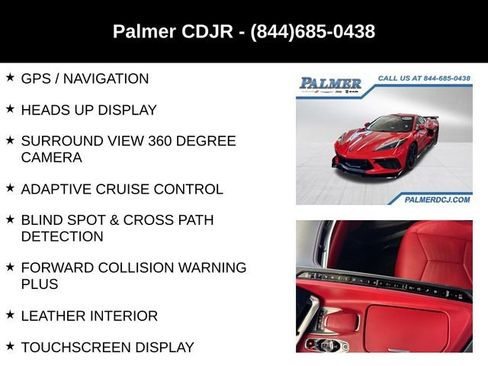 Used 2020 Chevrolet Corvette Stingray Premium Cpe w/ 3LT Preferred Equipment Group image 6