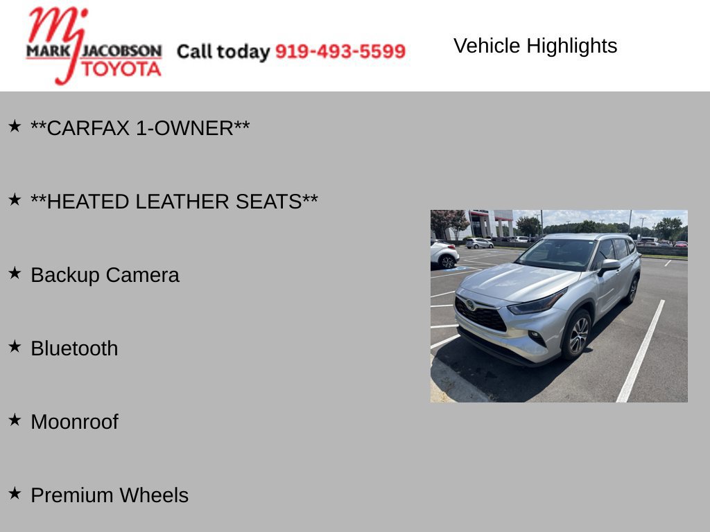 Used 2021 Toyota Highlander XLE FWD image 6