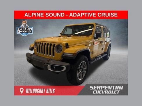 Used 2019 Jeep Wrangler Unlimited Sahara AWD/4WD image 1