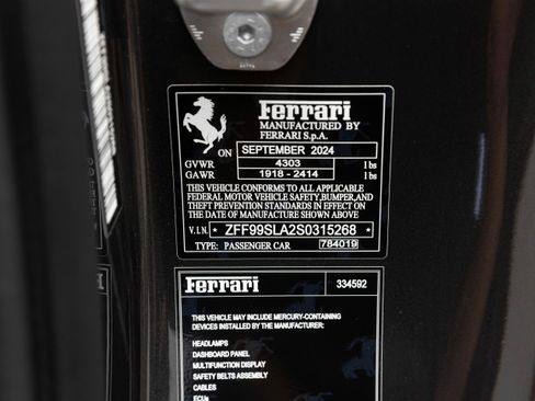 Used 2025 Ferrari 296 GTB RWD image 20
