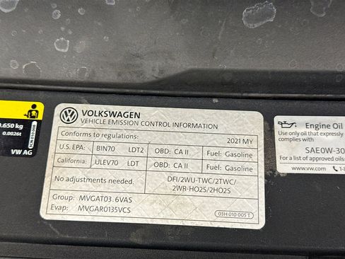 Used 2021 Volkswagen Atlas SE w/ Towing Package image 17