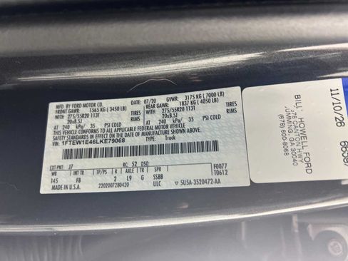 Used 2020 Ford F150 XLT w/ Equipment Group 302A Luxury AWD/4WD image 28
