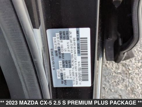 Certified 2023 MAZDA CX-5 AWD 2.5 S w/ Premium Plus Pkg image 24
