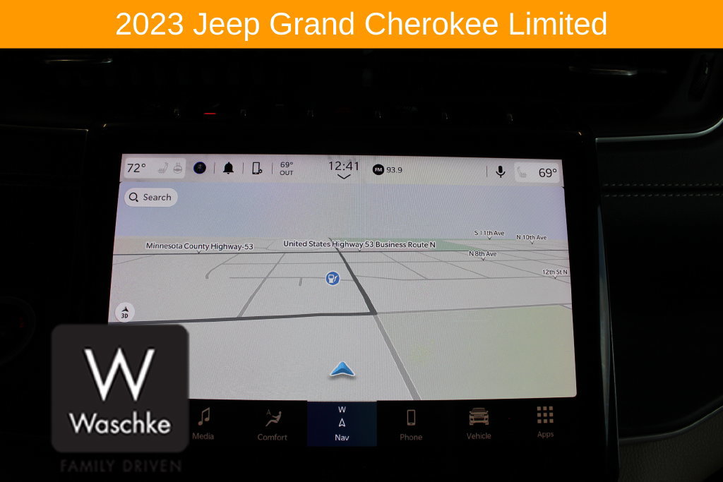 Used 2023 Jeep Grand Cherokee Limited w/ Trailer Tow Prep Group (B) AWD/4WD image 52