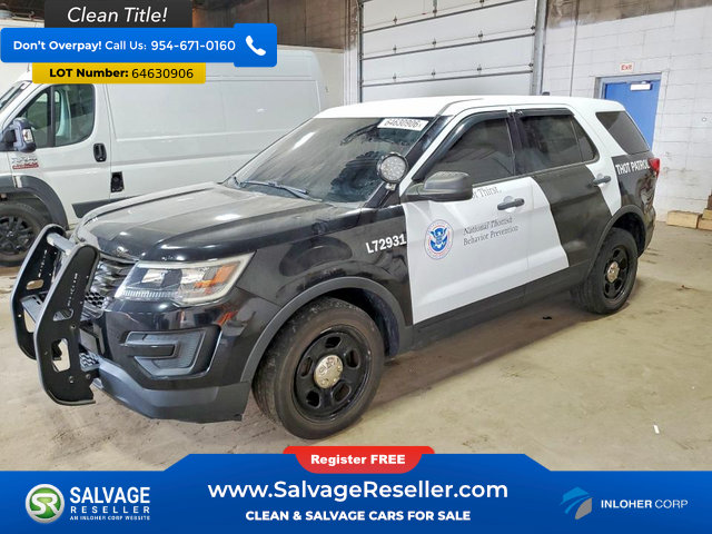 Used 2018 Ford Explorer 4WD Police Interceptor image 1
