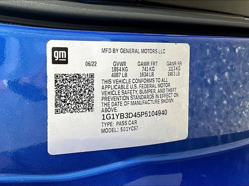 Used 2023 Chevrolet Corvette Stingray Preferred Conv w/ 2LT RWD image 19