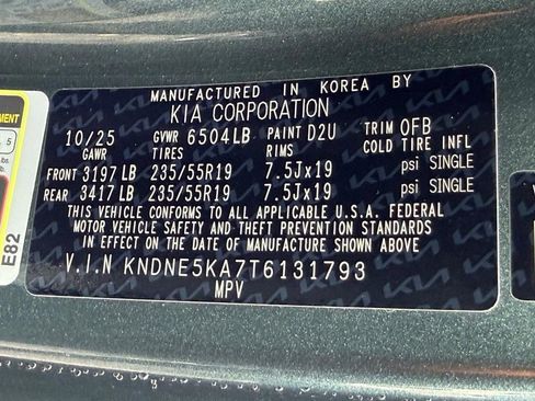New 2026 Kia Carnival SX Prestige FWD image 25