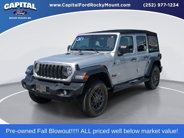 Used 2024 Jeep Wrangler Unlimited Sport AWD/4WD image 1