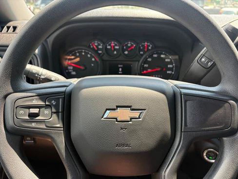 Used 2025 Chevrolet Silverado 1500 Custom w/ Turbomax Blackout Package AWD/4WD image 16