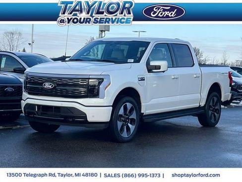 New 2025 Ford F150 Lightning Platinum image 1