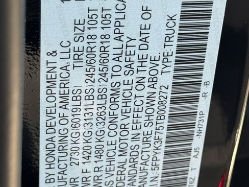 New 2026 Honda Ridgeline TrailSport+ image 27