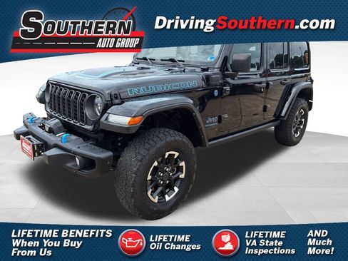 Used 2024 Jeep Wrangler Unlimited Rubicon 4xe AWD/4WD image 1