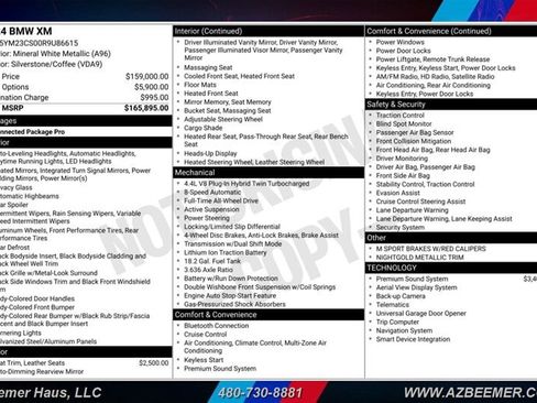 Used 2024 BMW XM AWD/4WD image 3