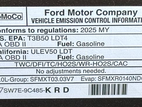 New 2025 Ford Bronco Raptor w/ Interior Carbon Fiber Pack image 47