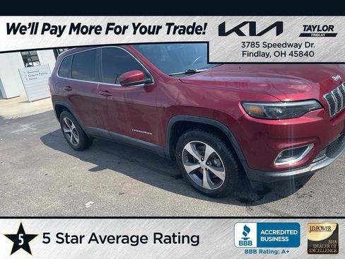 Used 2019 Jeep Cherokee Limited AWD/4WD image 1
