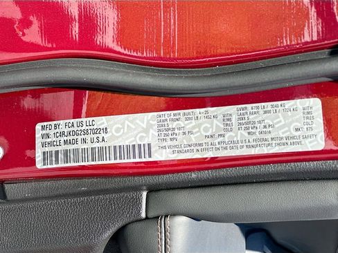 New 2025 Jeep Grand Cherokee L Overland w/ Advanced Protech Group III image 38