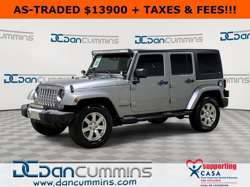 Used 2015 Jeep Wrangler Unlimited Sahara w/ Connectivity Group AWD/4WD image 1