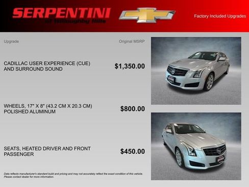 Used 2013 Cadillac ATS Sedan RWD image 4